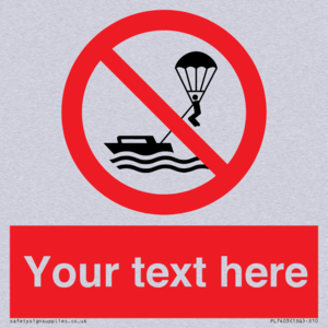 Custom No parasailing